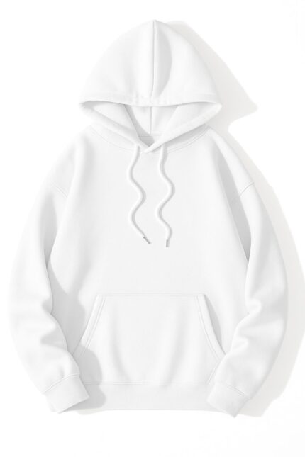 Sweat à Capuche Hoodie blanc